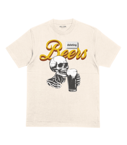 Deleting Beers T-Shirt - Old Time Sports