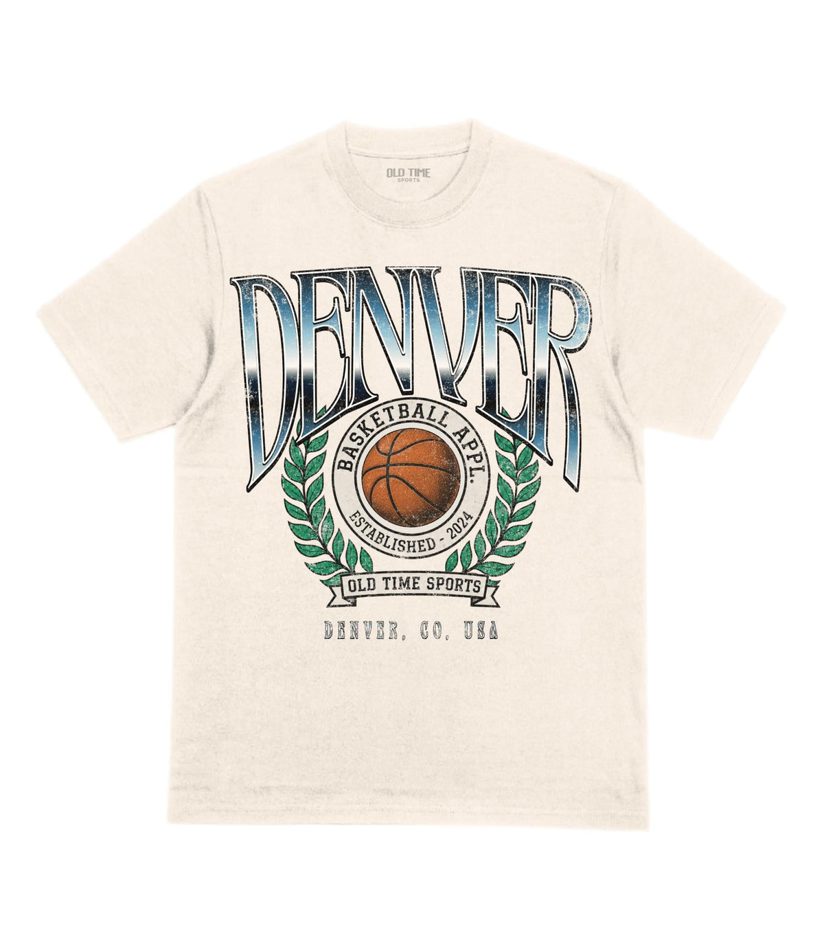 Denver Basketball T-Shirt - Old Time Sports