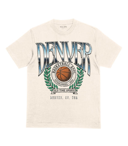 Denver Basketball T-Shirt - Old Time Sports