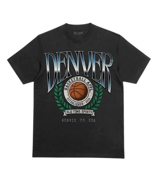 Denver Basketball T-Shirt - Old Time Sports