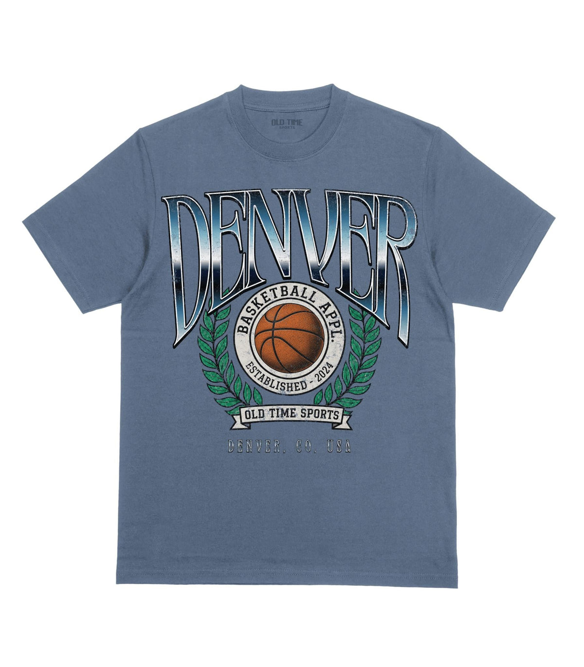 Denver Basketball T-Shirt - Old Time Sports