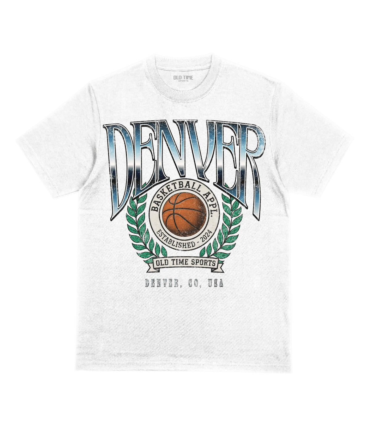 Denver Basketball T-Shirt - Old Time Sports