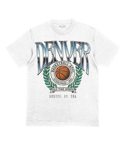 Denver Basketball T-Shirt - Old Time Sports