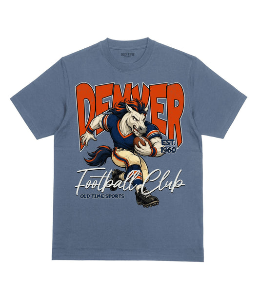 Denver Football 1960 v2 T-Shirt - Old Time Sports