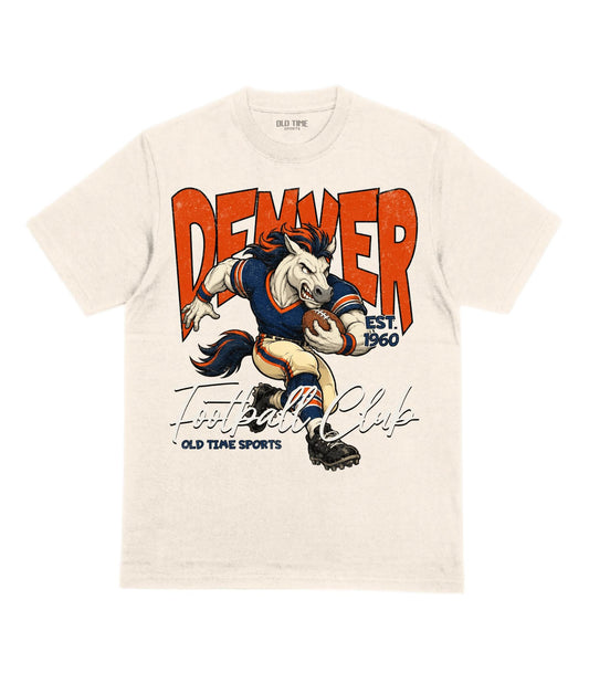 Denver Football 1960 v2 T-Shirt - Old Time Sports