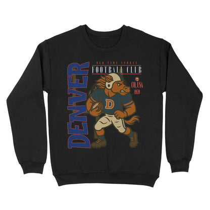 Denver Football Basic Crewneck - Old Time Sports
