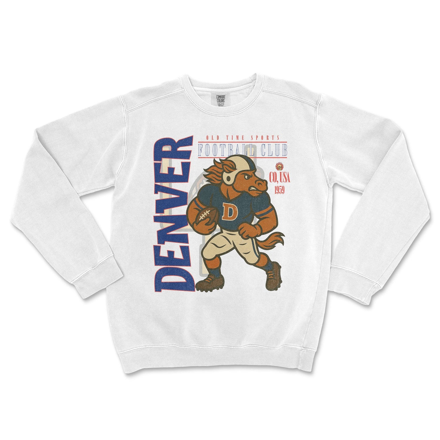 Denver Football Crewneck - Old Time Sports