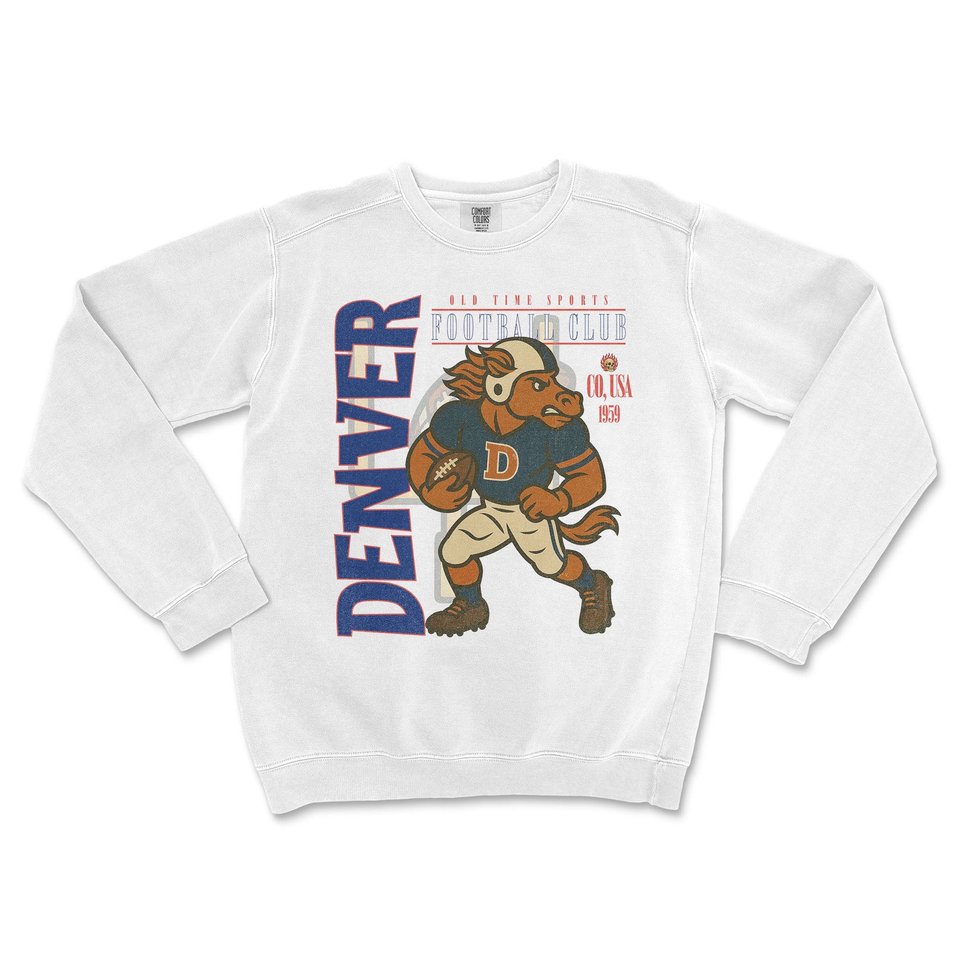 Denver Football Crewneck - Old Time Sports