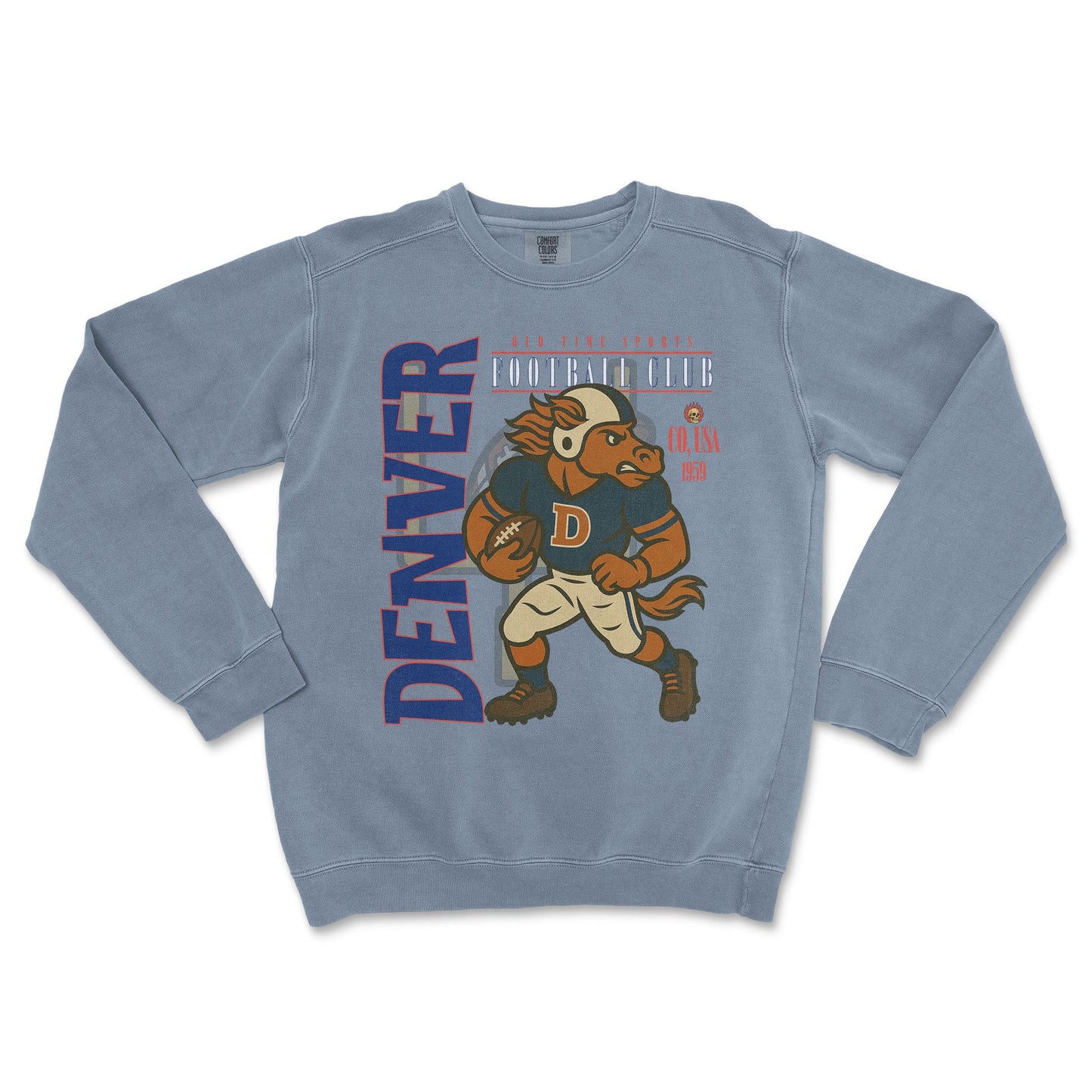 Denver Football Crewneck - Old Time Sports