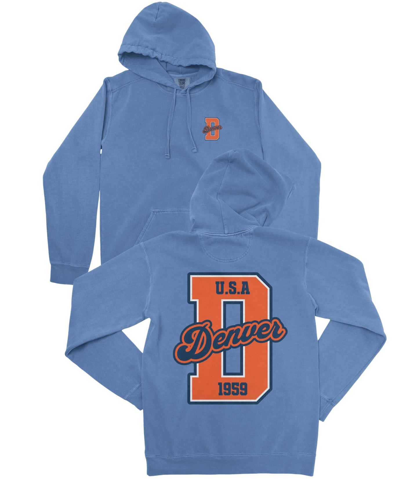 Denver Football Premium Hoodie