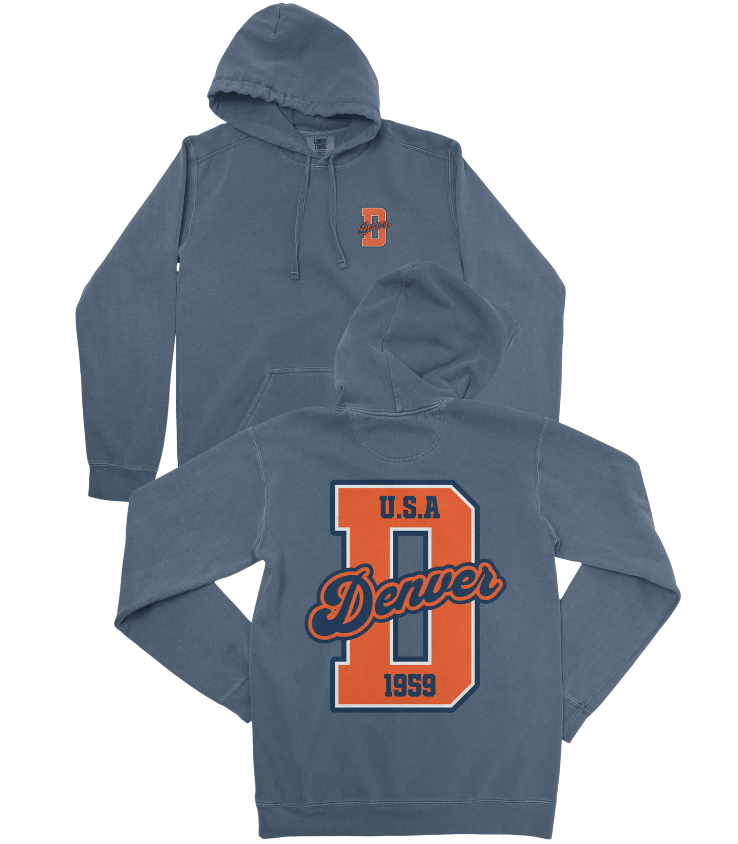 Denver Football Premium Hoodie - Old Time Sports