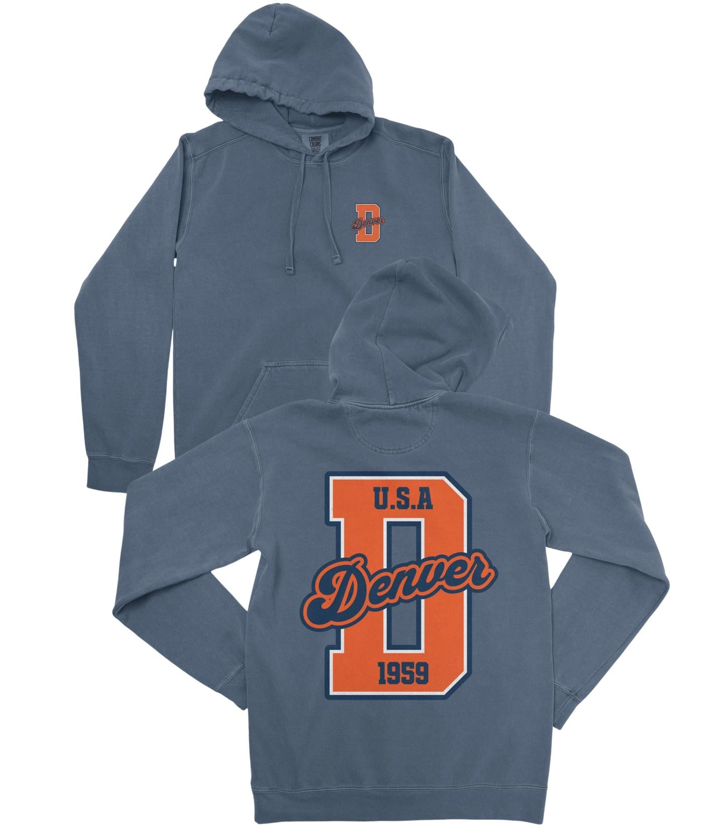Denver Football Premium Hoodie