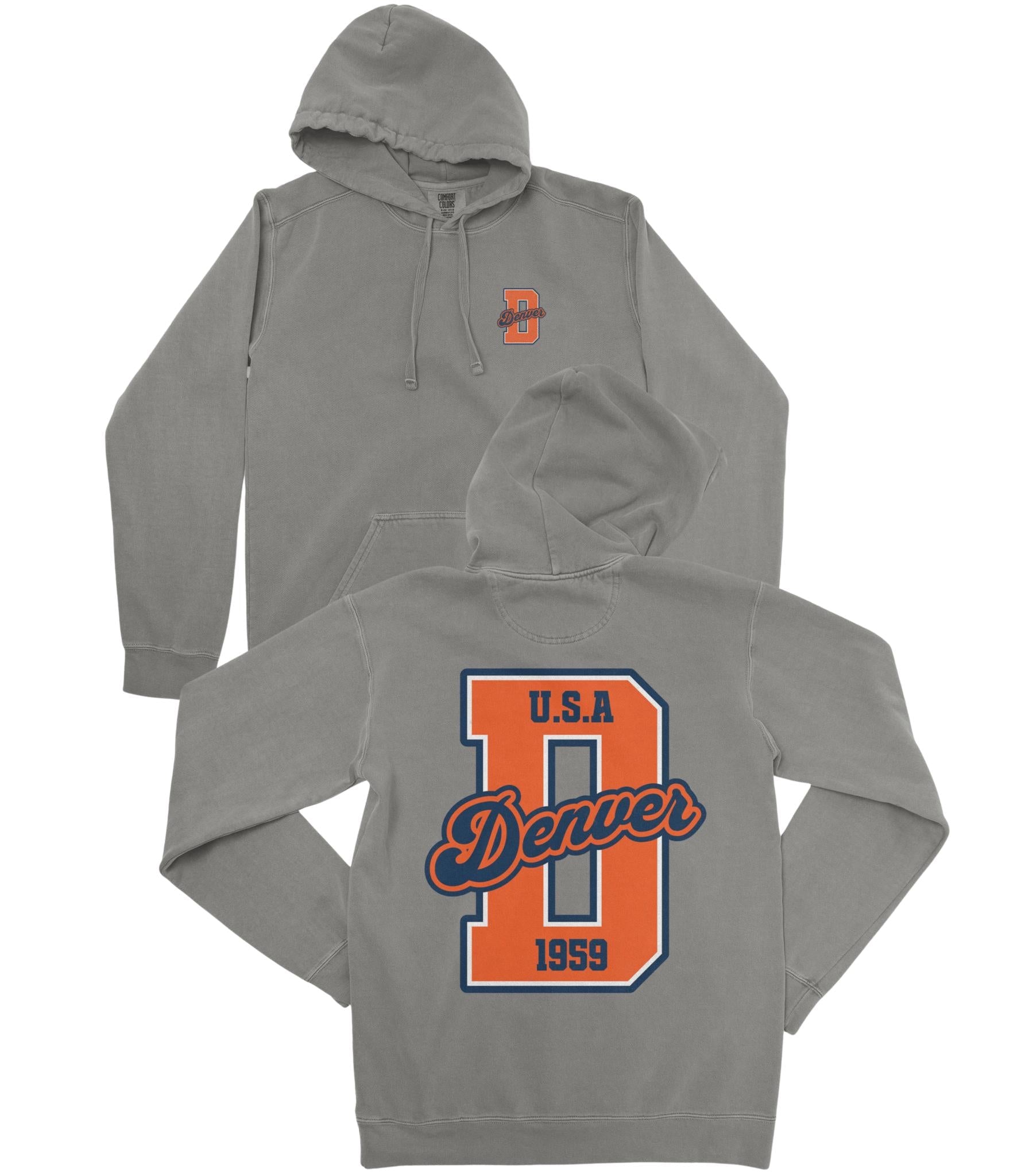 Denver Football Premium Hoodie