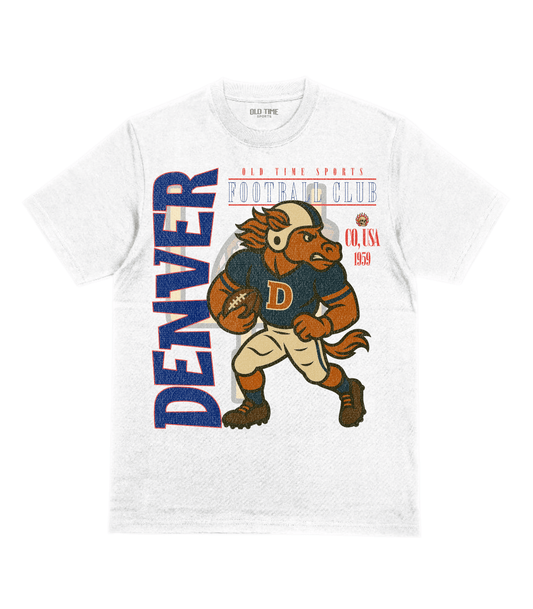 Denver Football v2 T-Shirt - Old Time Sports