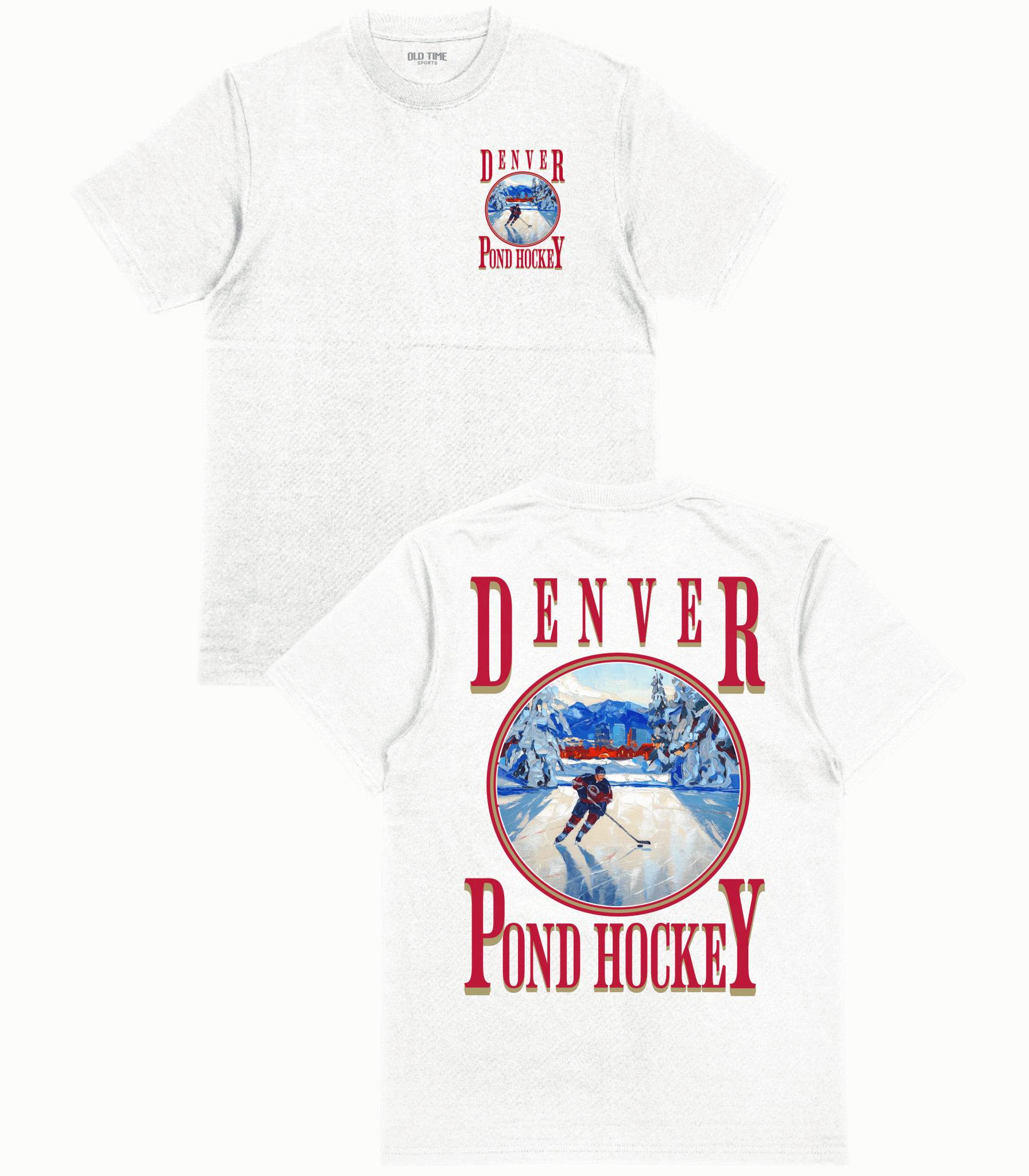 Denver Pond Hockey T-Shirt - Old Time Sports