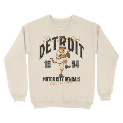 Detroit Base Ball Club Basic Crewneck - Old Time Sports