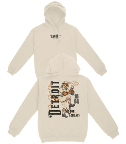 Detroit Base Ball Club Basic Hoodie - Old Time Sports