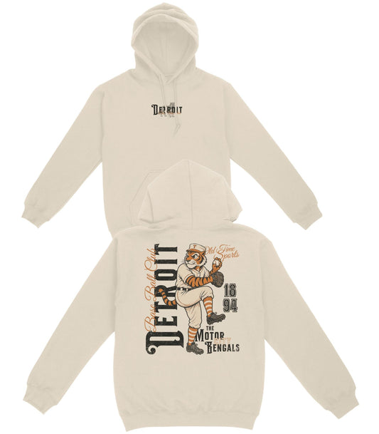 Detroit Base Ball Club Basic Hoodie - Old Time Sports