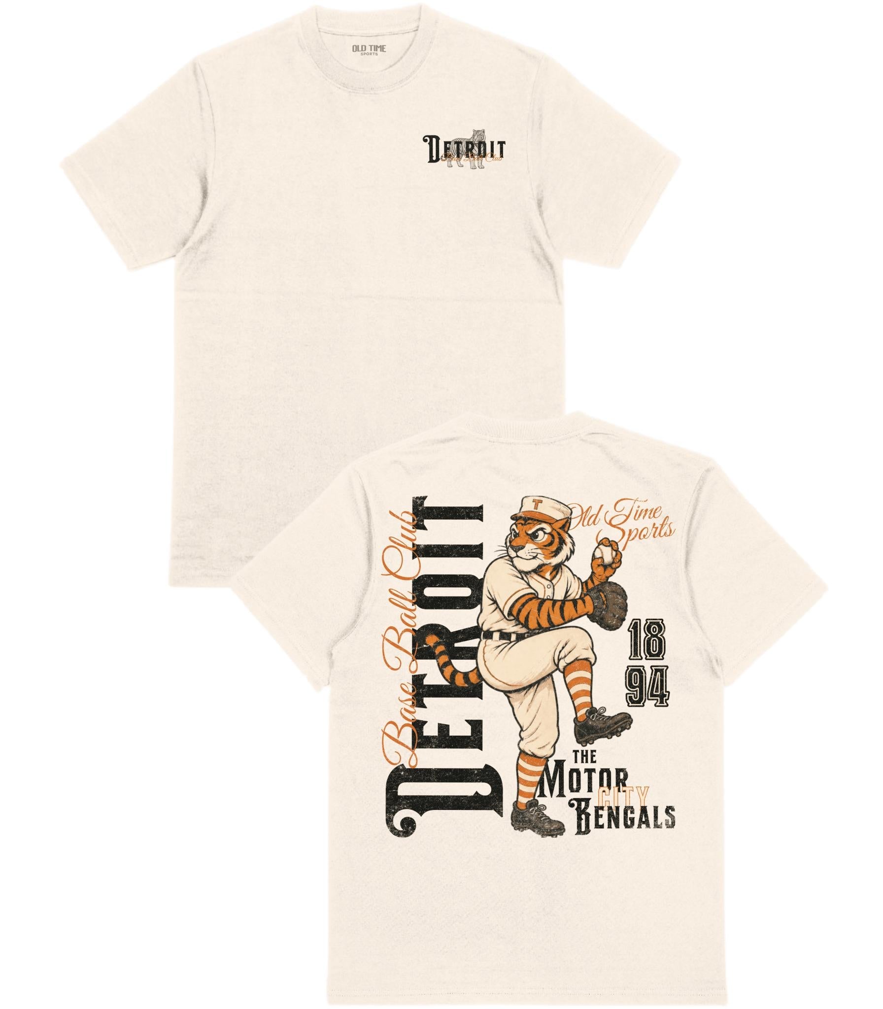 Detroit Base Ball Club T-Shirt - Old Time Sports