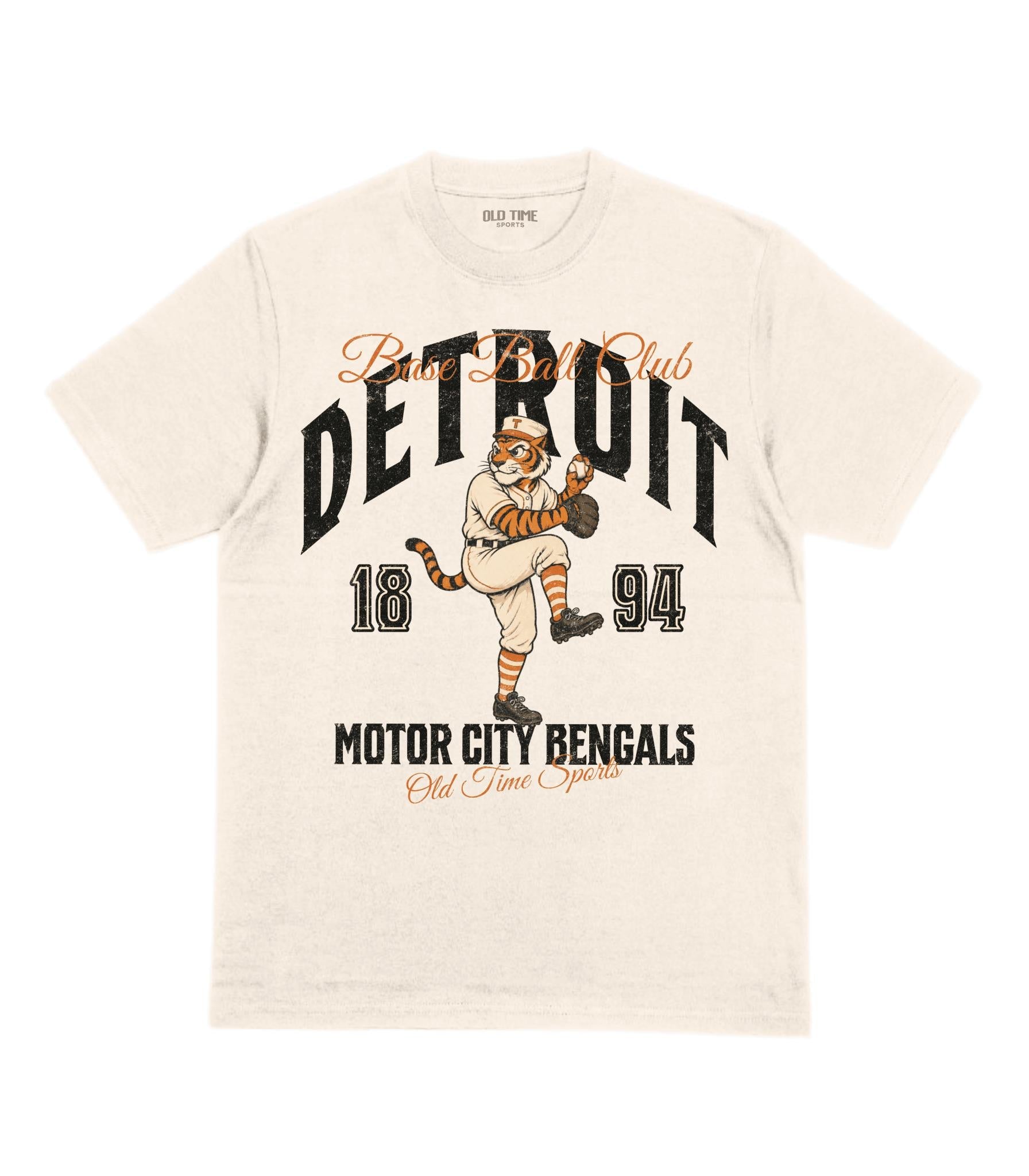 Detroit Base Ball Club v2 T-Shirt - Old Time Sports