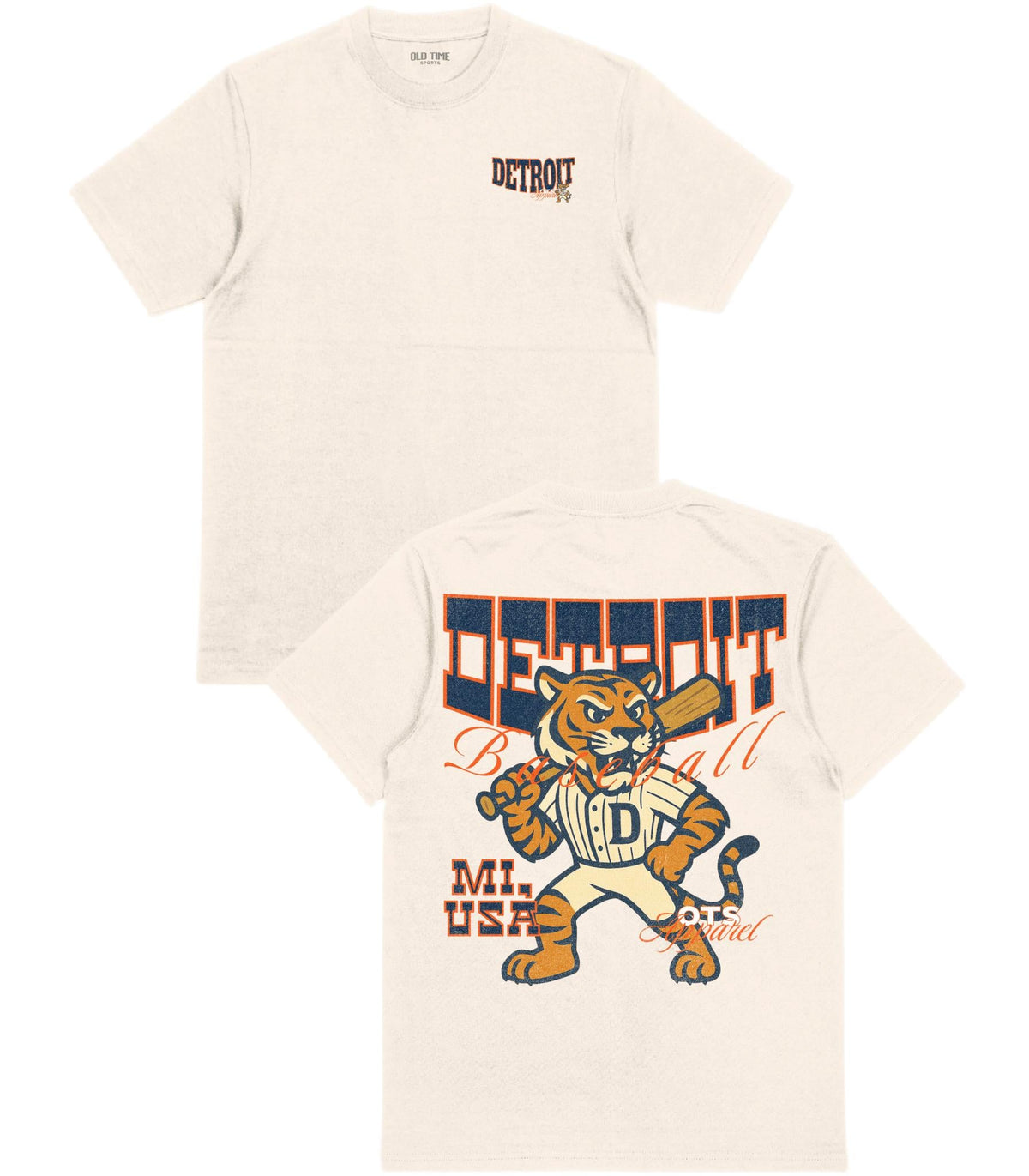 Detroit Baseball Appl. T-Shirt - Old Time Sports