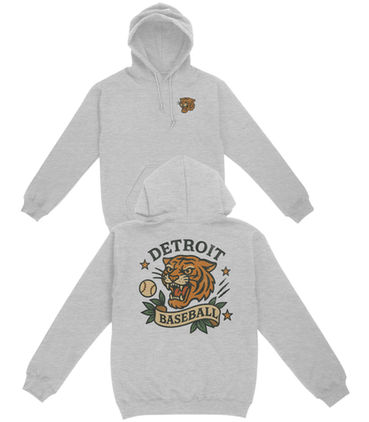 Detroit Baseball Basic Hoodie - Old Time Sports