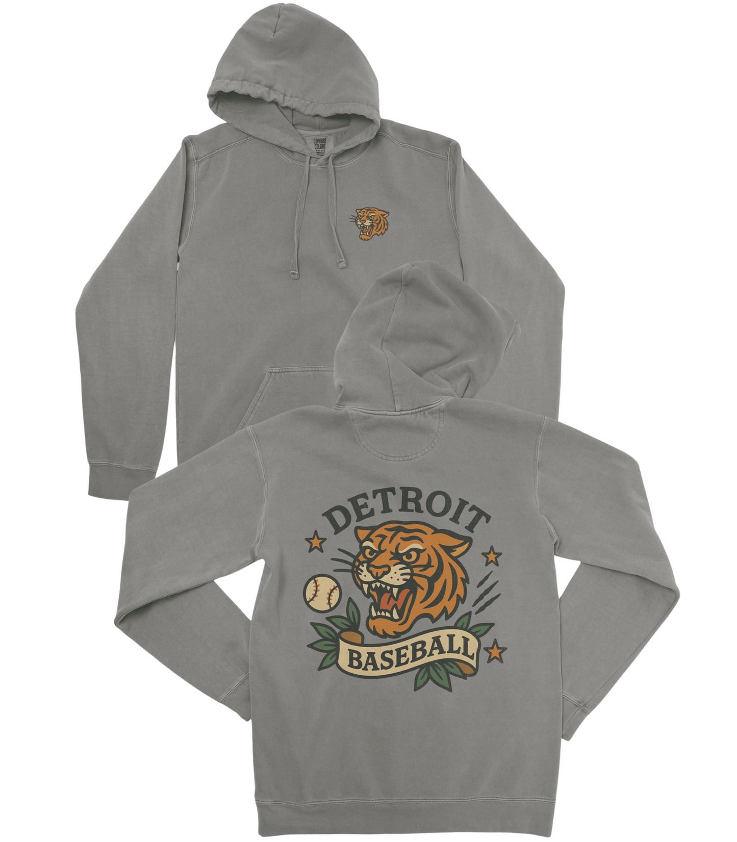 Detroit Baseball Premium Hoodie - Old Time Sports