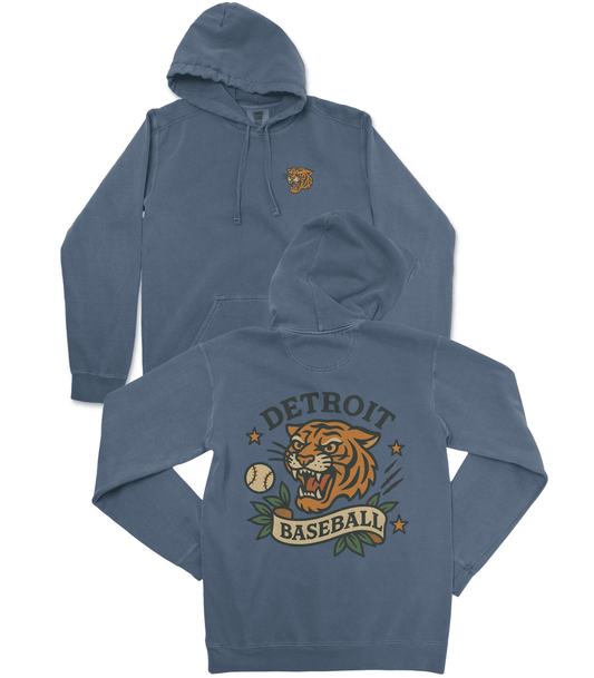 Detroit Baseball Premium Hoodie - Old Time Sports