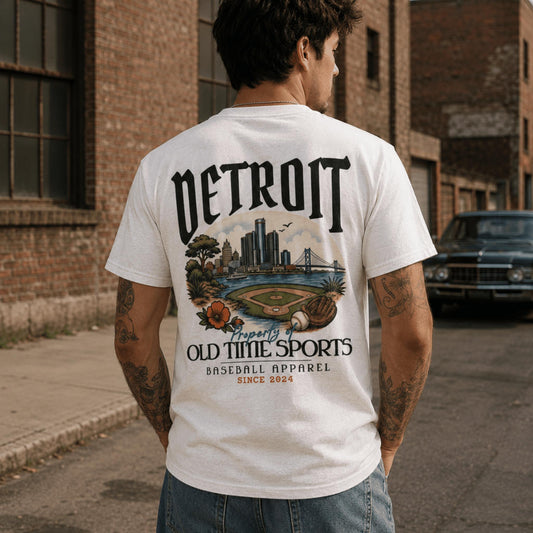 Detroit Baseball T-Shirt - Old Time Sports