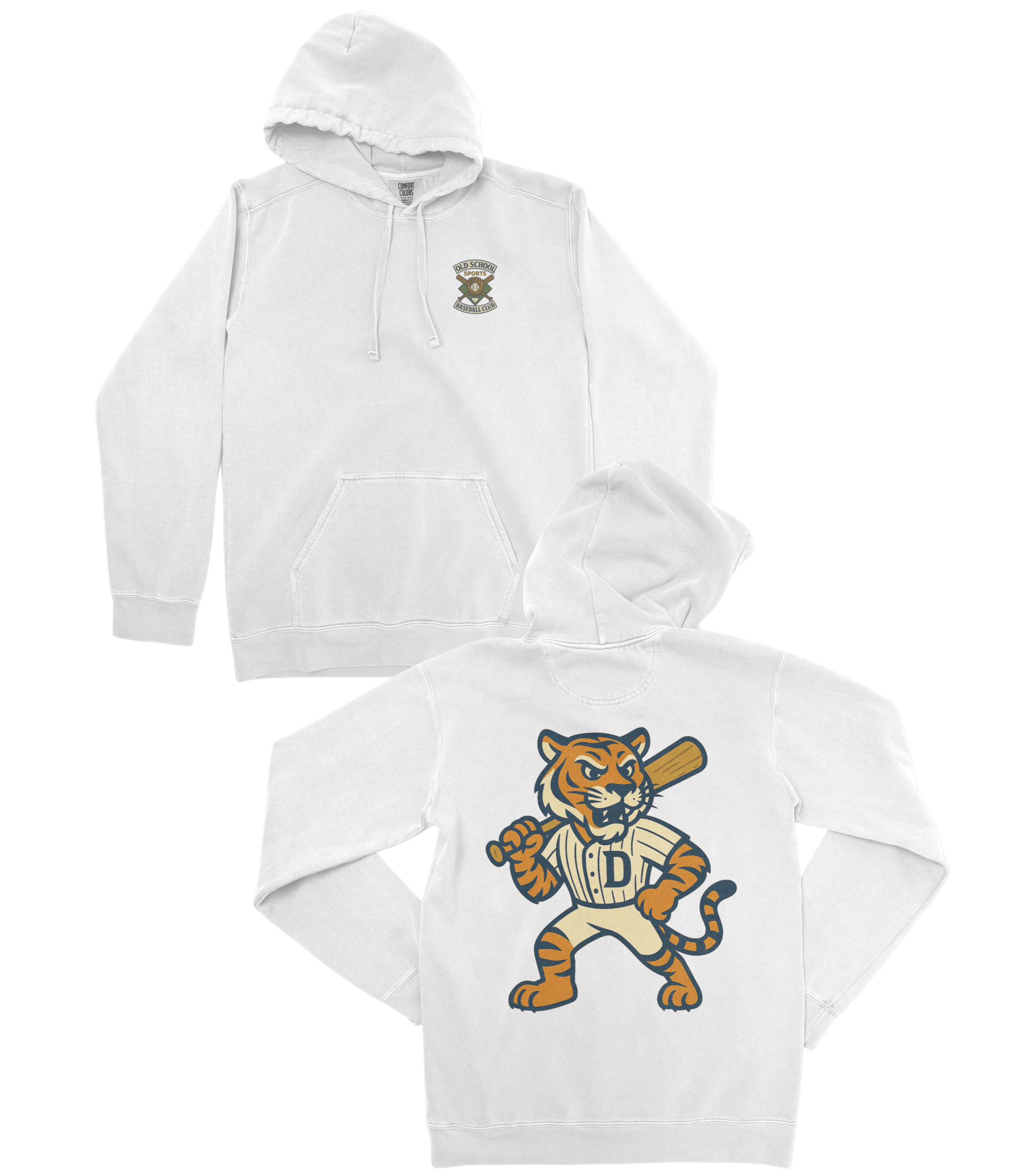 Detroit Baseball v4 Premium Hoodie - Old Time Sports
