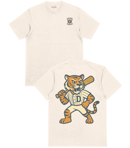 Detroit Baseball v4 T-Shirt - Old Time Sports
