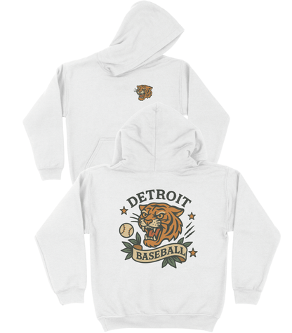 Detroit Baseball YOUTH Hoodie - Old Time Sports