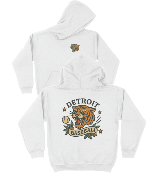 Detroit Baseball YOUTH Hoodie - Old Time Sports