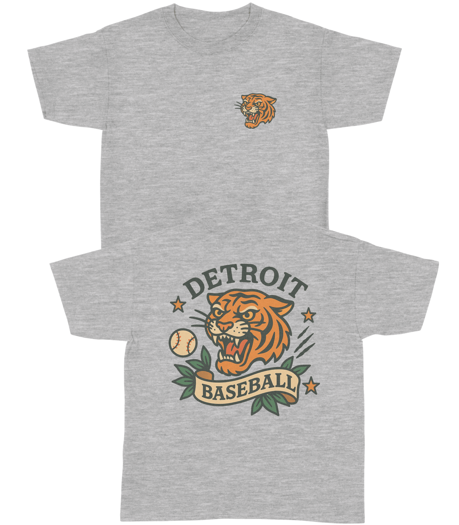 Detroit Baseball YOUTH T-Shirt - Old Time Sports