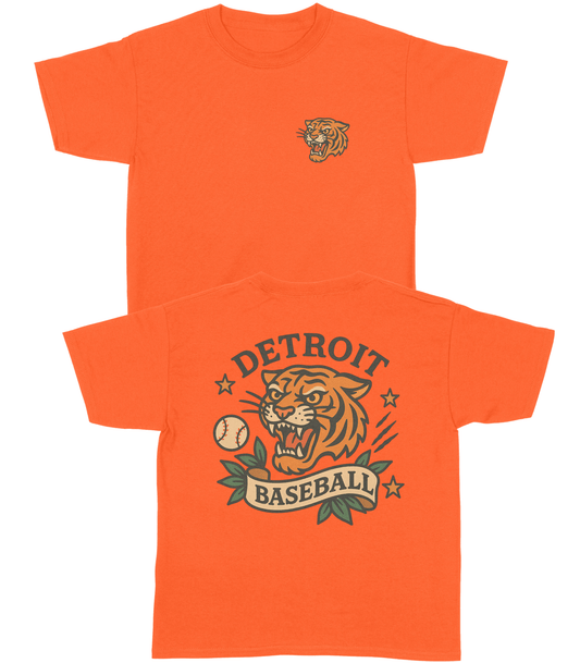 Detroit Baseball YOUTH T-Shirt - Old Time Sports