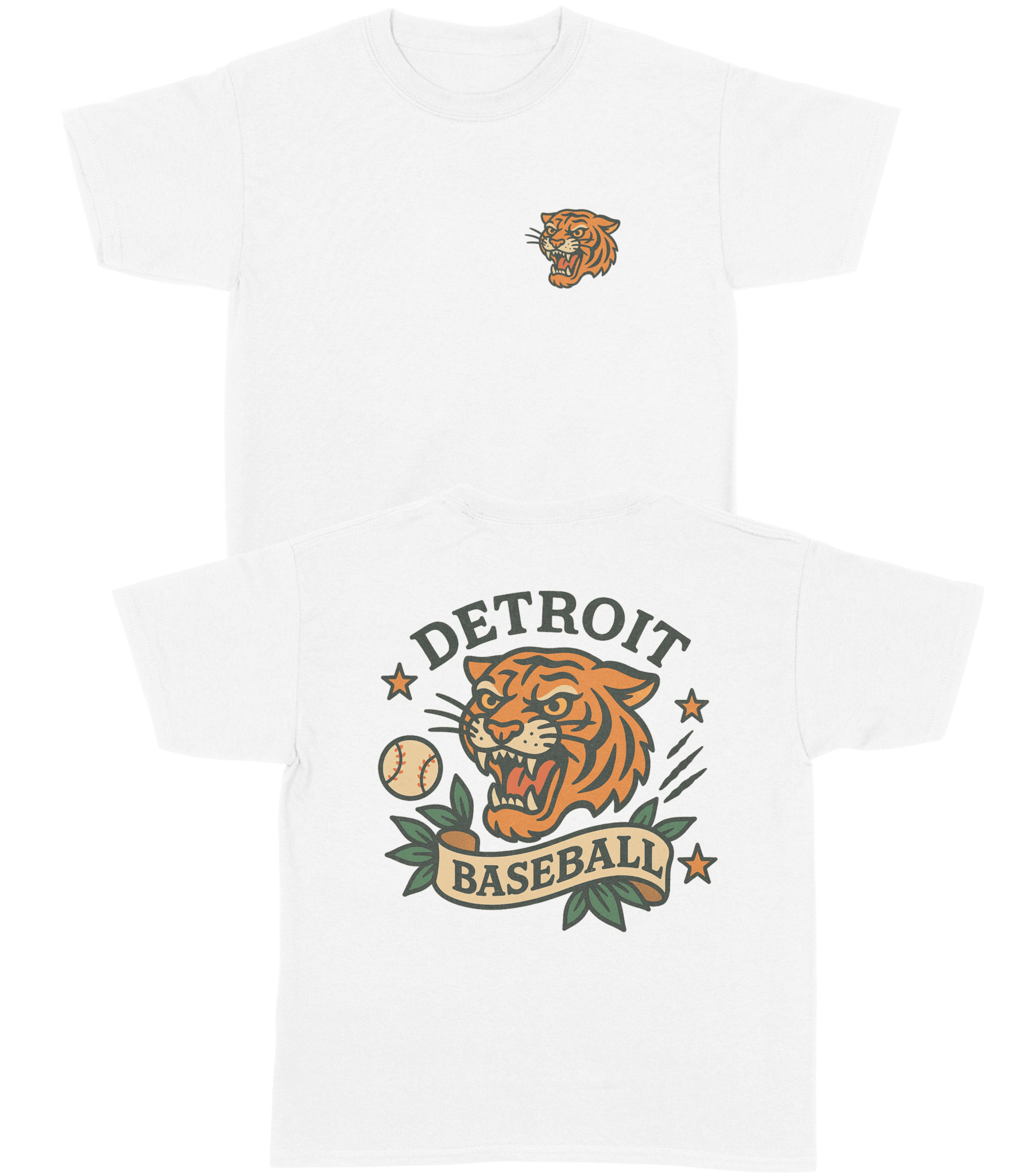 Detroit Baseball YOUTH T-Shirt - Old Time Sports