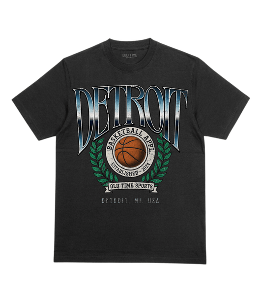 Detroit Basketball T-Shirt - Old Time Sports