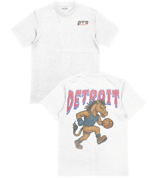 Detroit Basketball T-Shirt - Old Time Sports