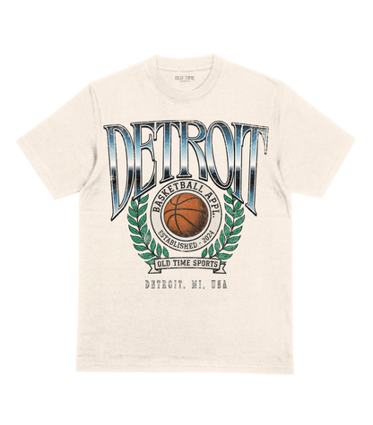 Detroit Basketball T-Shirt - Old Time Sports