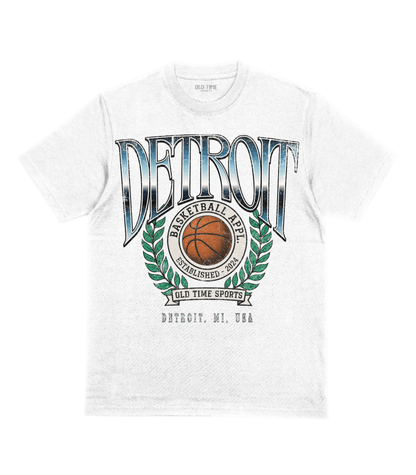 Detroit Basketball T-Shirt - Old Time Sports