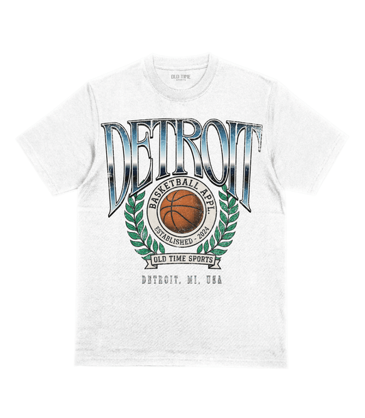 Detroit Basketball T-Shirt - Old Time Sports