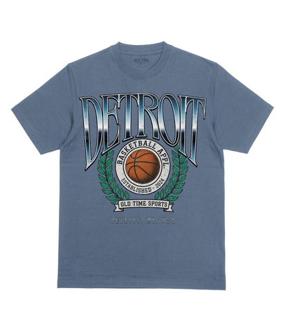 Detroit Basketball T-Shirt - Old Time Sports