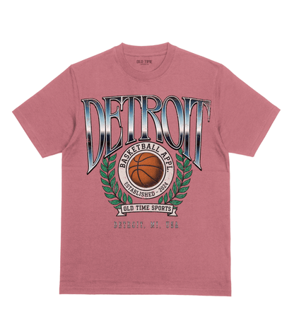 Detroit Basketball T-Shirt - Old Time Sports