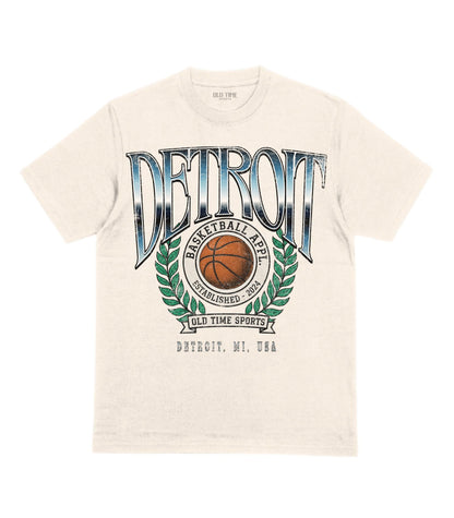Detroit Basketball T-Shirt - Old Time Sports