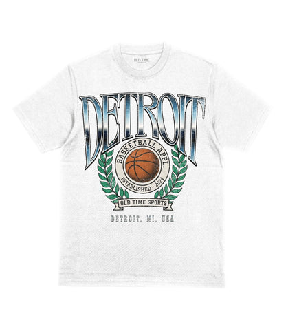 Detroit Basketball T-Shirt - Old Time Sports