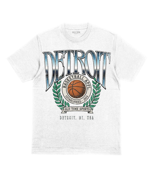 Detroit Basketball T-Shirt - Old Time Sports
