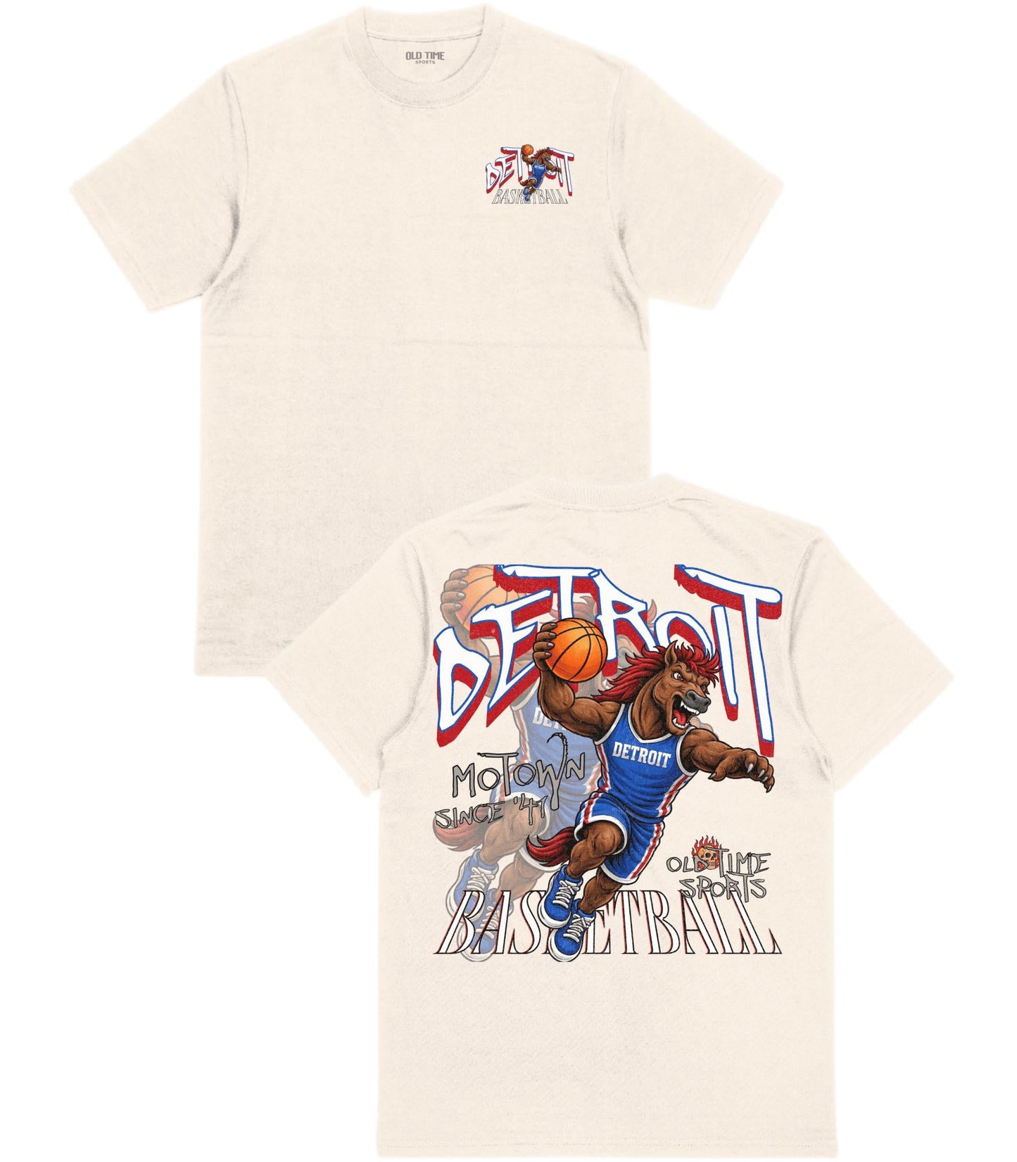Detroit Dunkman T-Shirt - Old Time Sports