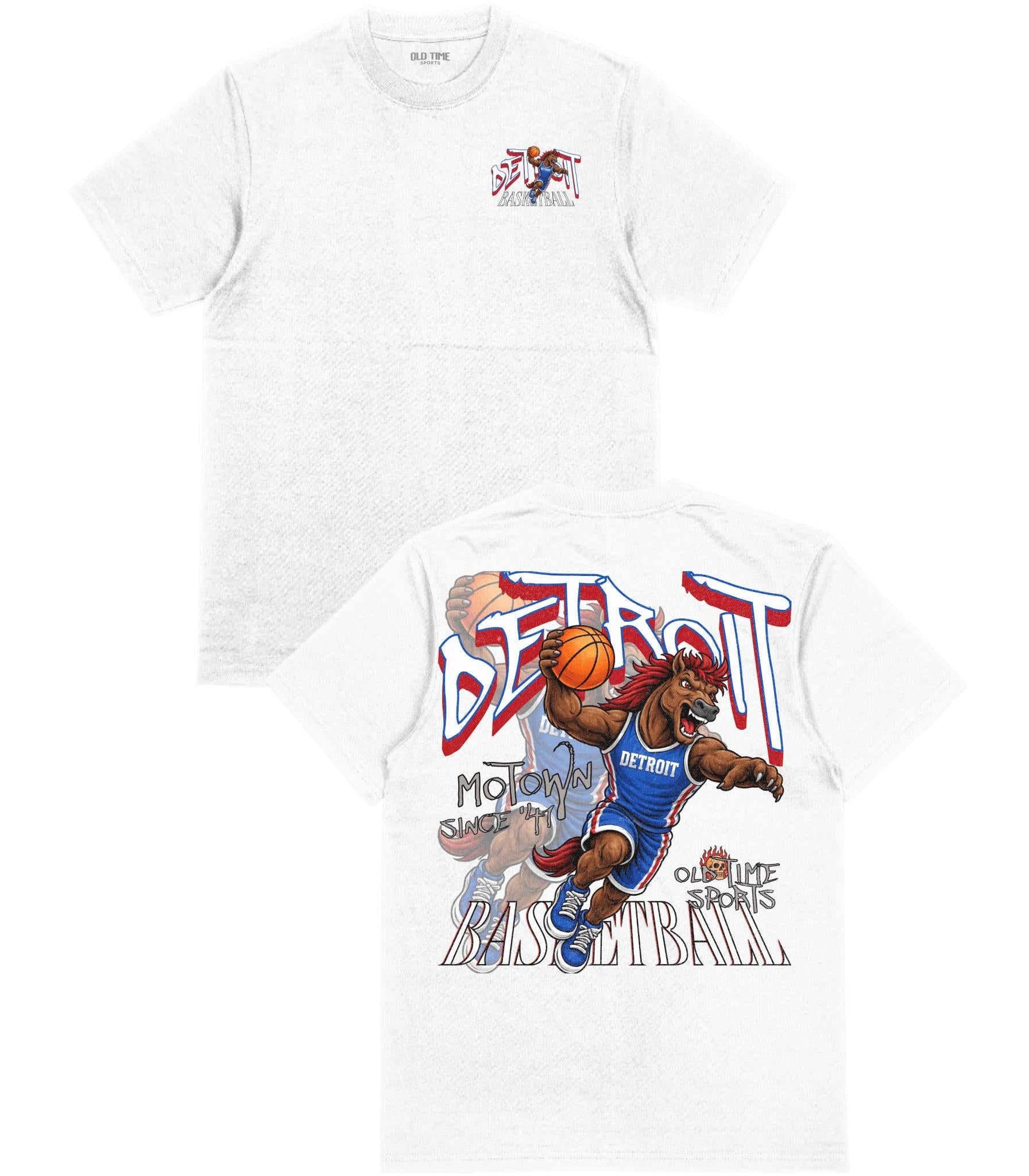 Detroit Dunkman T-Shirt - Old Time Sports