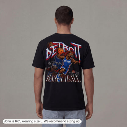 Detroit Dunkman T-Shirt - Old Time Sports