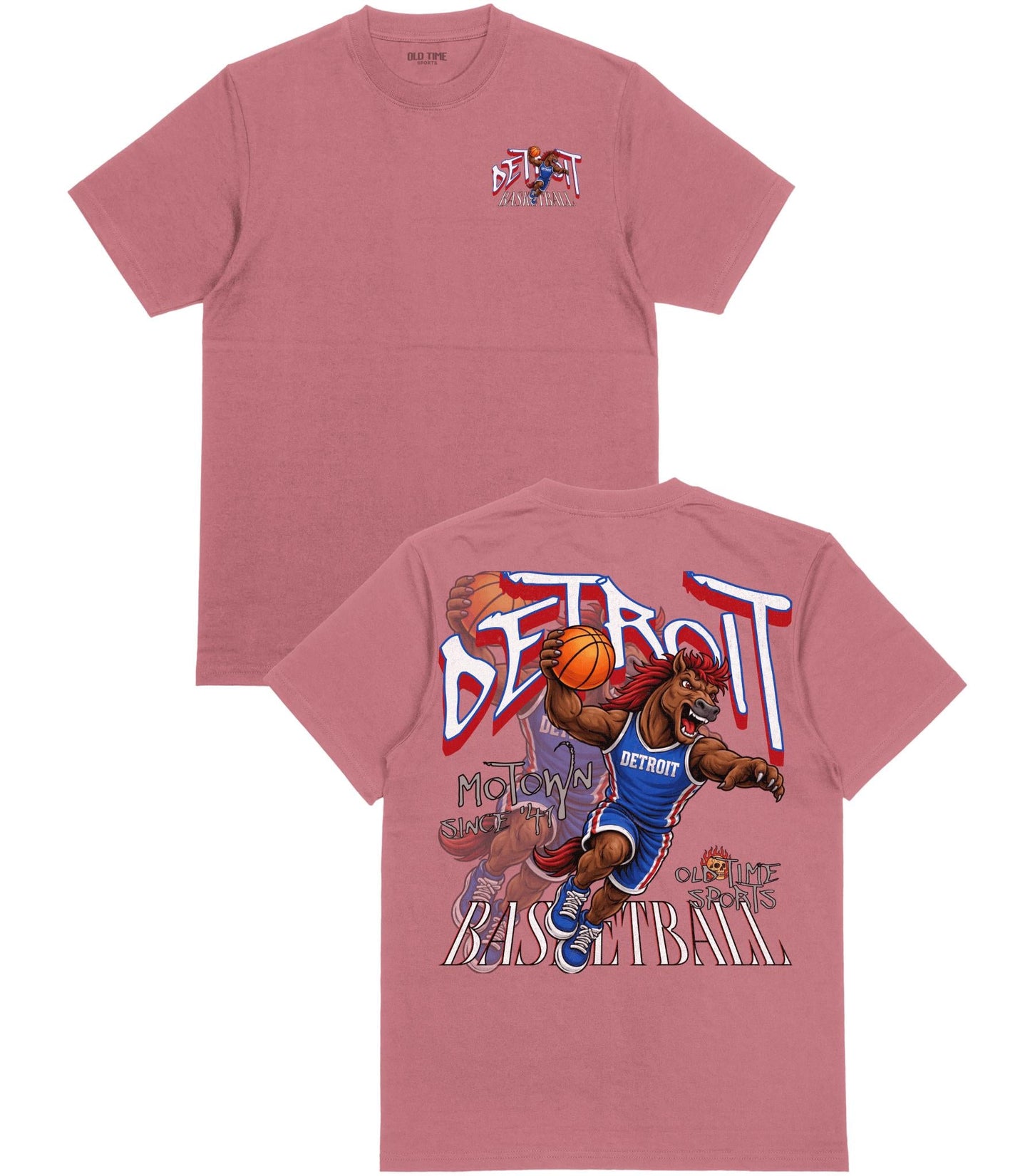 Detroit Dunkman T-Shirt - Old Time Sports